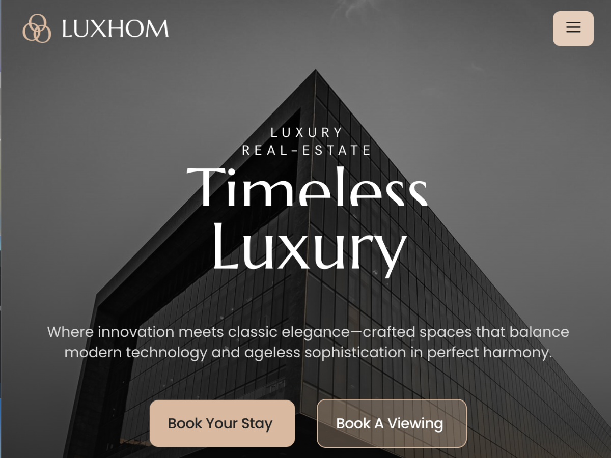 Demo website preview three