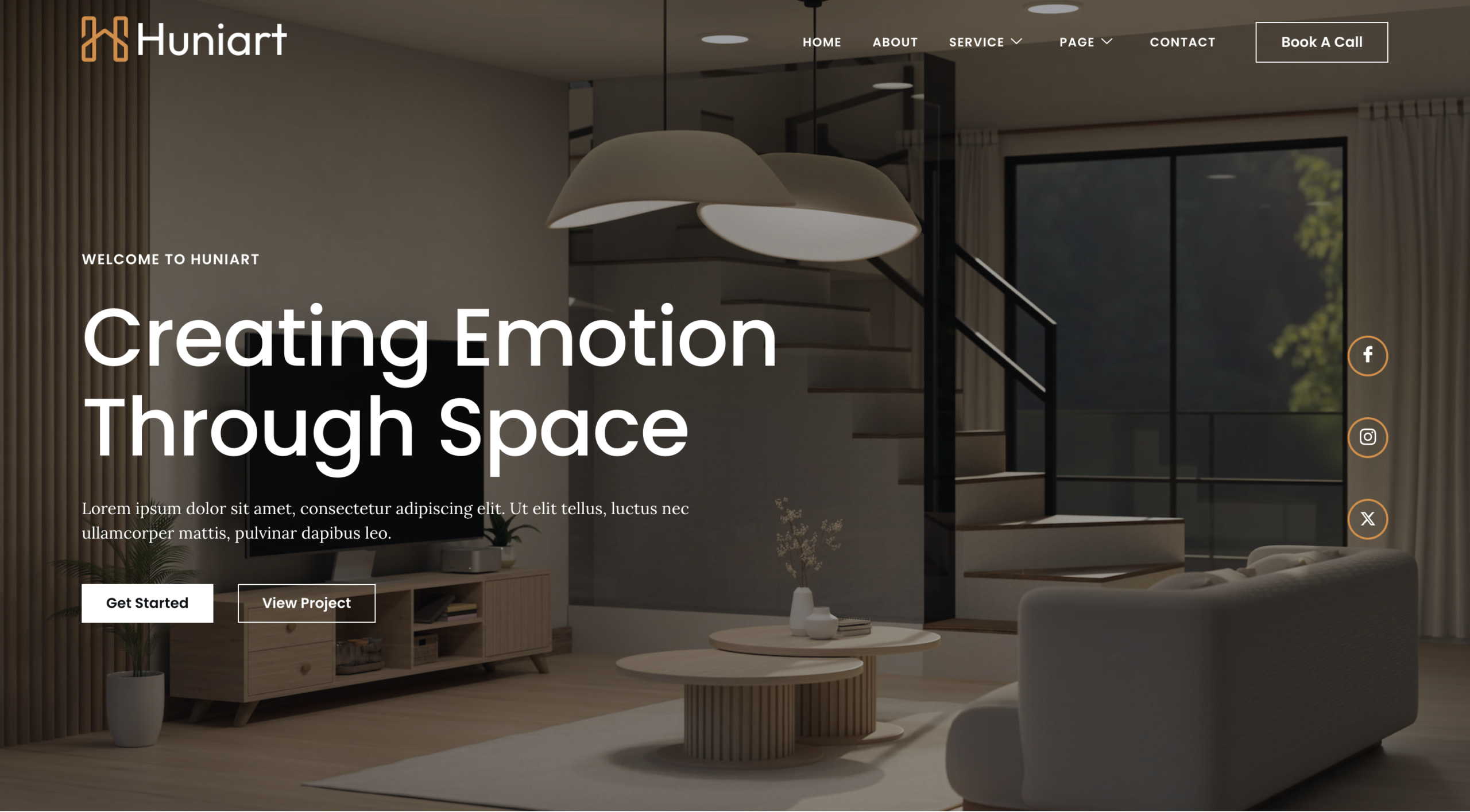 Demo website preview three